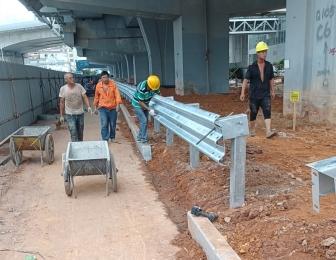 東莞虎門波形護(hù)欄工程項(xiàng)目